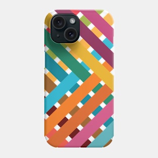 Colorful Woven Stripes Phone Case