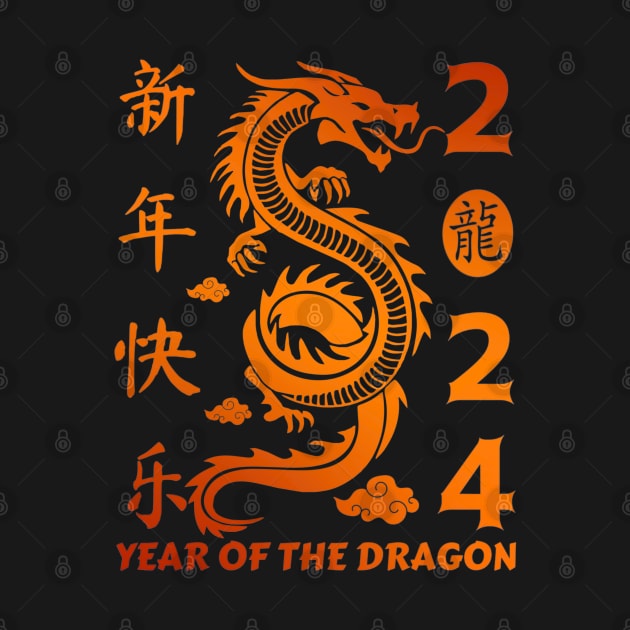 Year of the Dragon 2024 - Chinese Lunar New year 2024 by Danemilin