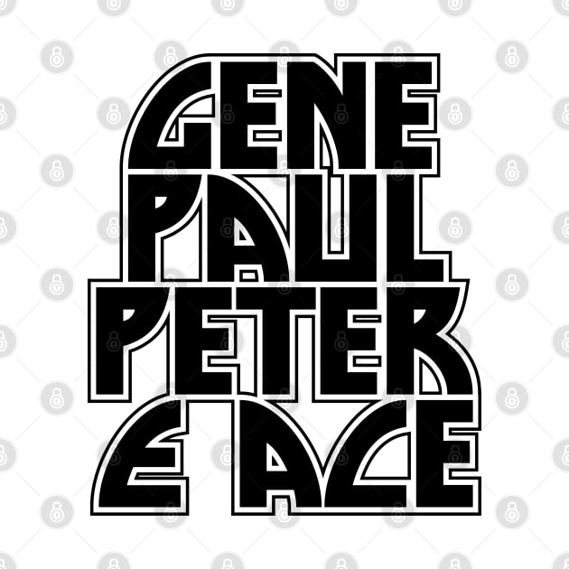 Gene Paul Peter & Ace by DAFTFISH