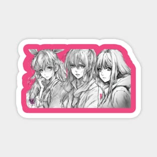 Girls anime manga Magnet