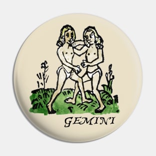 Gemini - Medieval Astrology: Pin