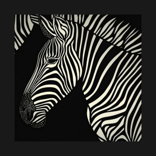 zebra stripes design T-Shirt