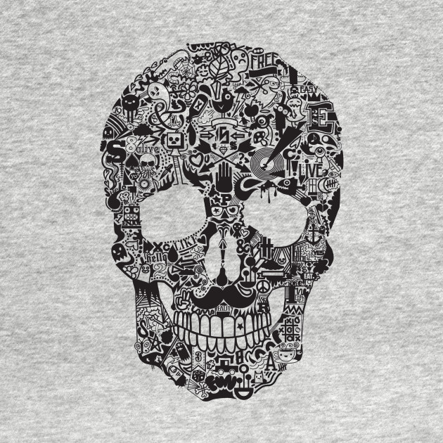 Made of Many Things - Skull - T-Shirt