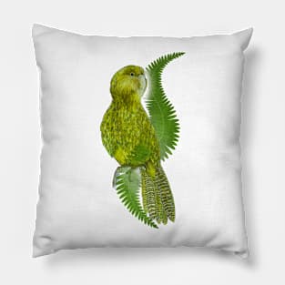 New Zealand Kakapo Pillow