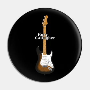 Rory Gallagher 1958 Electric Guitar Pin