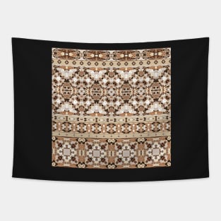 Ethnic patterns in oriental style. Tapestry