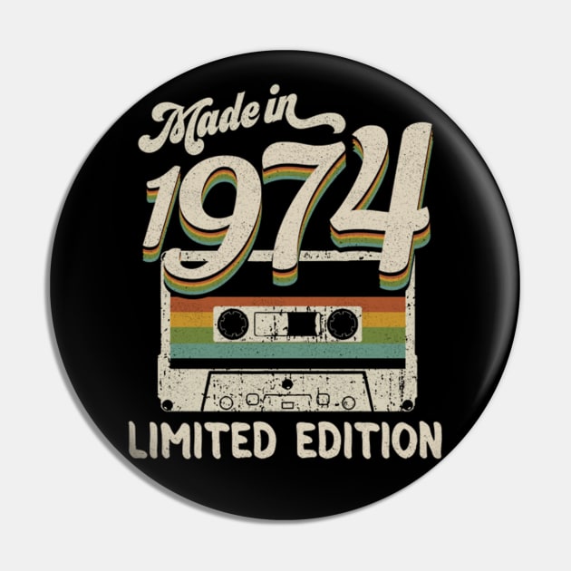 Vintage 1974 Pin by Matthew Ronald Lajoie