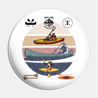 I love Kayaking Pin