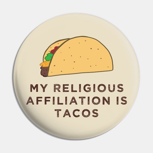 Tacos Cult Pin by theunderfold