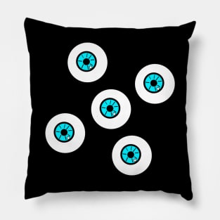 five beautiful eyes Pillow