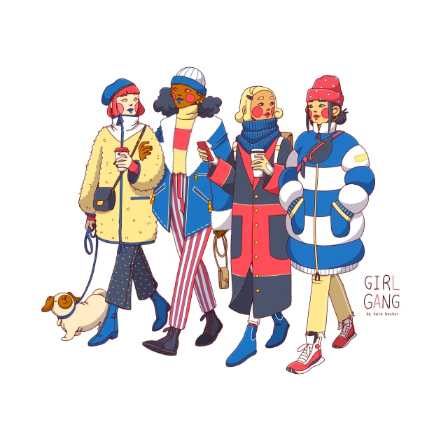 Girl Gang Winter by Karothekreator