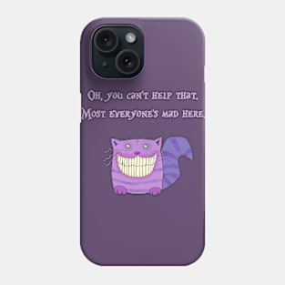 Curiouser and Curiouser Phone Case