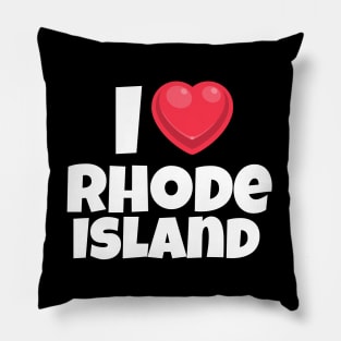 I love Rhode Island Pillow