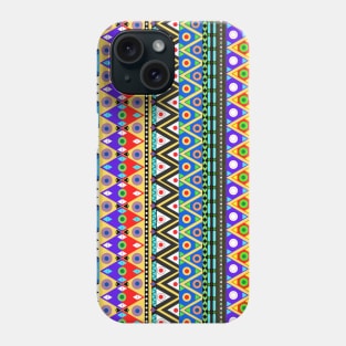 Abstract colorful patterns background Phone Case