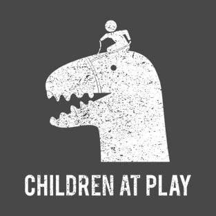 Dinosaur Children at Play T-Shirt