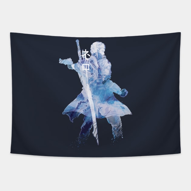 Resourceful Devil Hunter:Devil Nero Tapestry by Vertei