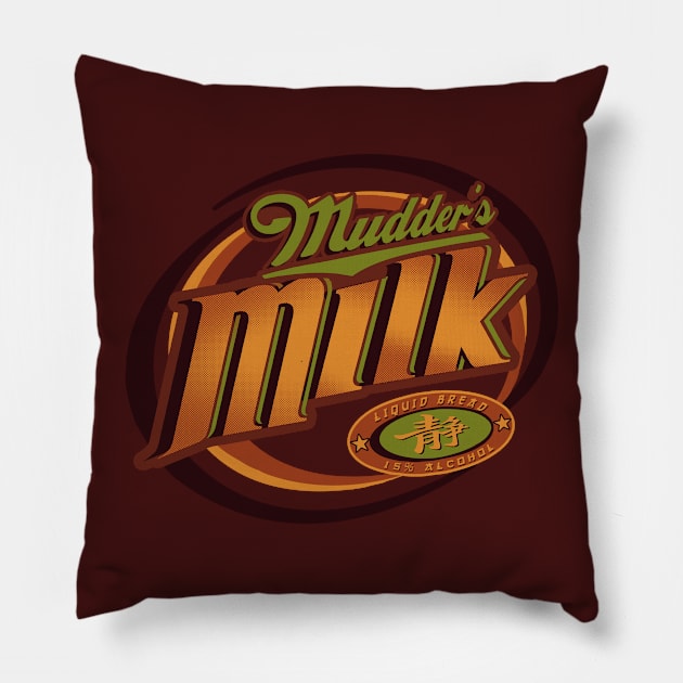 Mudder's Milk Pillow by MeganLara