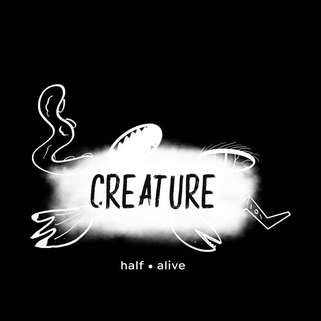 Half Alive Creature (white) by usernate