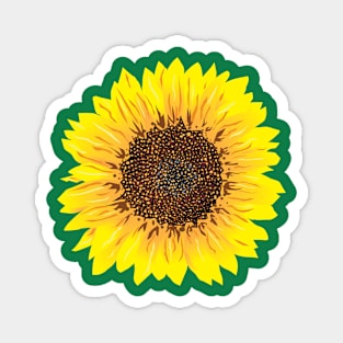 Sunflower Magnet