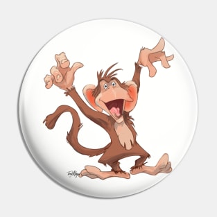 dancing monkey Pin