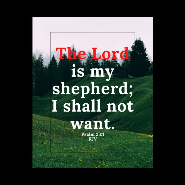 Psalm 23:1 by Koder's