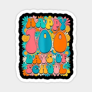 Groovy Happy 100 Days Of School 100 Days Smarter Kids Magnet