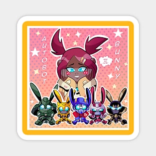 My Autobot bunny 🐰♥️💕 Magnet