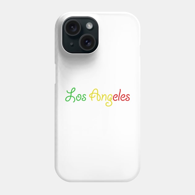 los angeles Phone Case by sarahnash