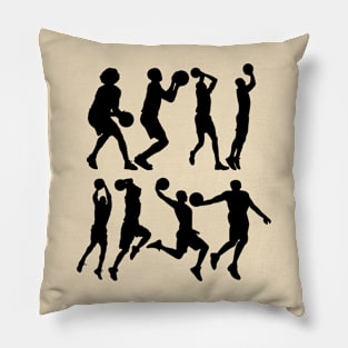 Basketball Evolution Pillow