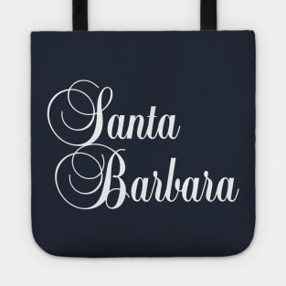 Santa Barbara TV Show Logo Tote