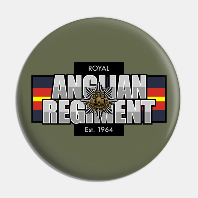 Royal Anglian Regiment Pin by TCP