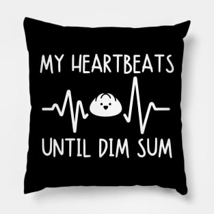 Dim sum heartbeat Pillow