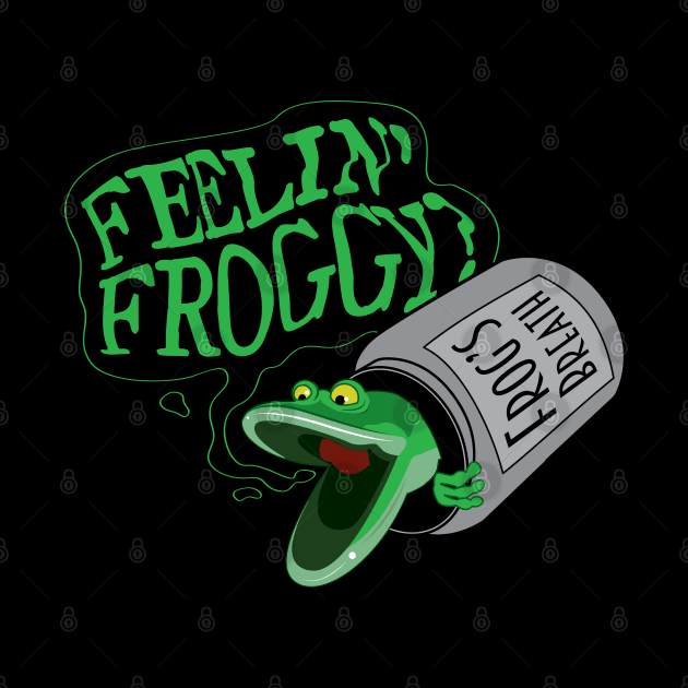 Feelin' Froggy? Goth Frog by Gimmickbydesign