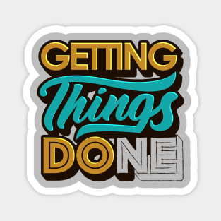 Getting Things Done Magnet
