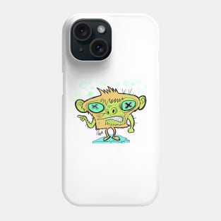 mono enojado Phone Case