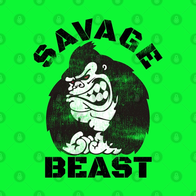 SAVAGE BEAST GORILLA by MuscleTeez