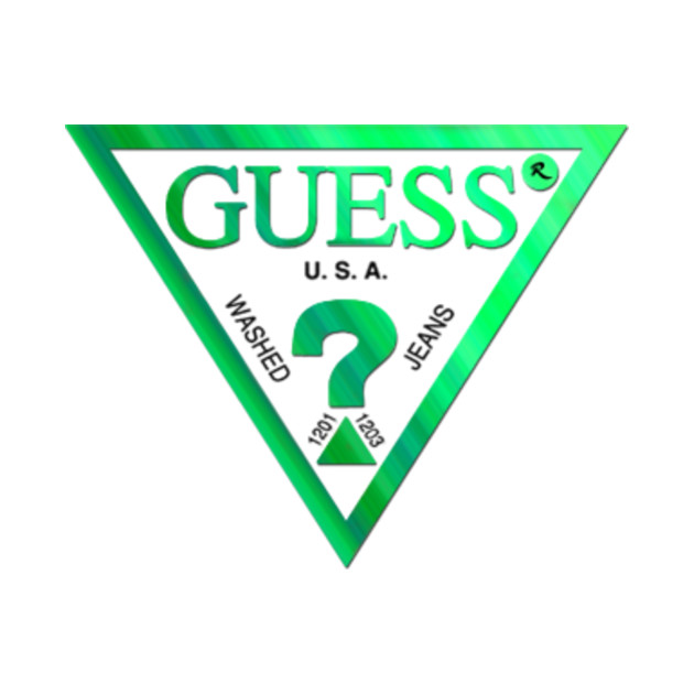 Guess Emerald design - Guess - T-Shirt | TeePublic