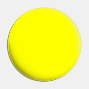 Bright Fluorescent Yellow Neon Pin