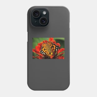 Orange and Black on Orange Phone Case