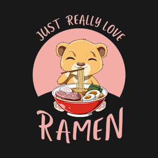 Ramen Lover Japanese Noodles Kawaii Asian Food Anime T-Shirt