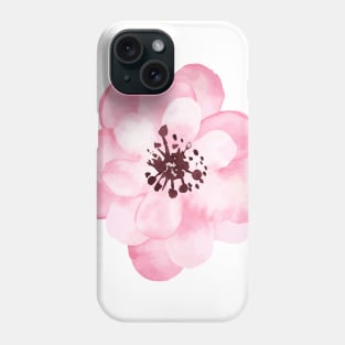 Watercolor Handrawn Rose 🌹 Phone Case