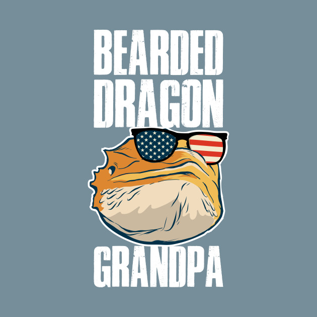 Disover Bearded Dragon Grandpa Funny Bearded Dragon Gift - Bearded Dragon Grandpa - T-Shirt