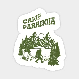 Camp PARANOIA - Bigfoot Edition! Magnet