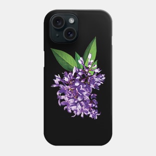 Lilacs - Cluster of Purple Lilacs Phone Case