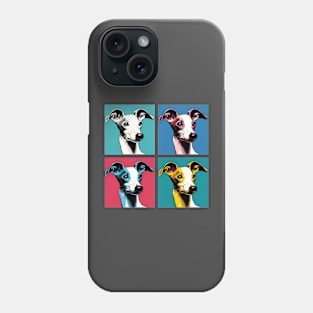 Pop Retro Italian Greyhound Art - Cute Puppy Phone Case