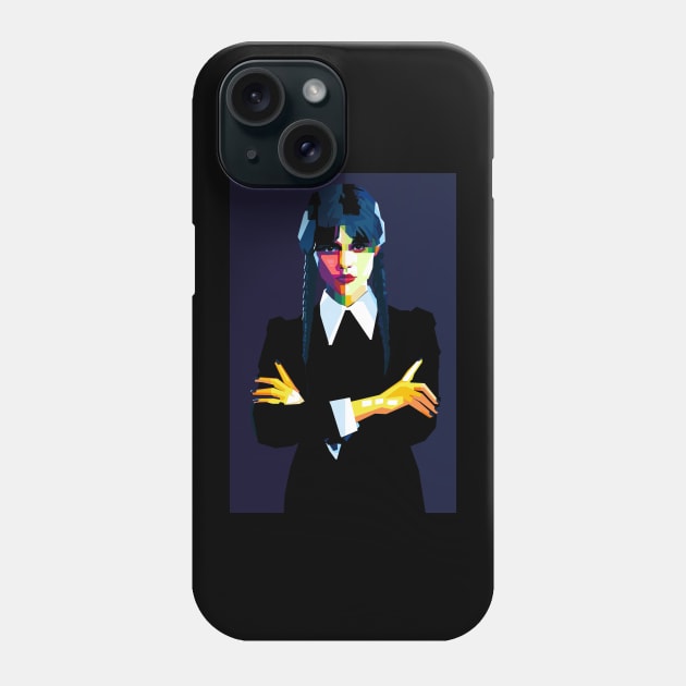 Wednesday Phone Case by WPAP46