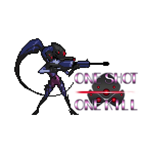 Overwatch - 16-Bit Widowmaker Quote by wyckedguitarist