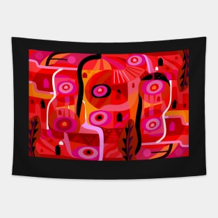 Zacatecas Red (Wide) Tapestry