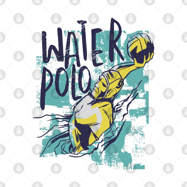 water polo sport by Catfactory