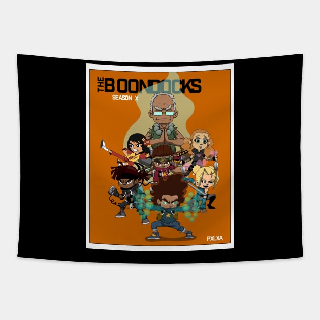 The Boondocks Return Tapestry by IamNinjaD